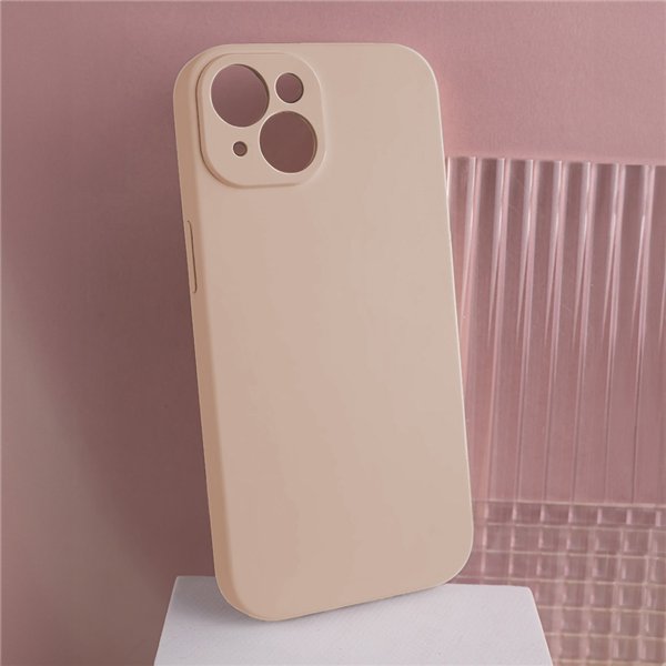 Silicon case for iPhone 16e nude