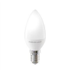 Forever Light LED Bulb E14 C37 4.8W 630lm 3000K class E