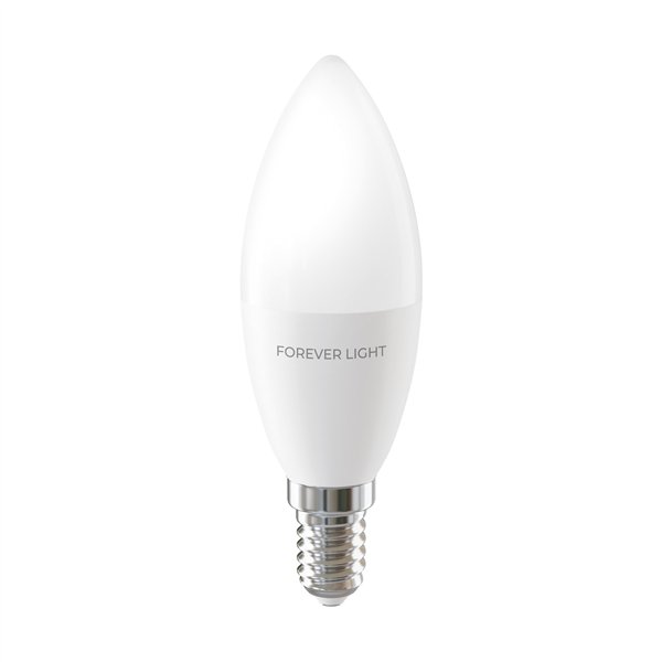 Forever Light LED Bulb E14 C37 8.5W 1000lm 3000K class E