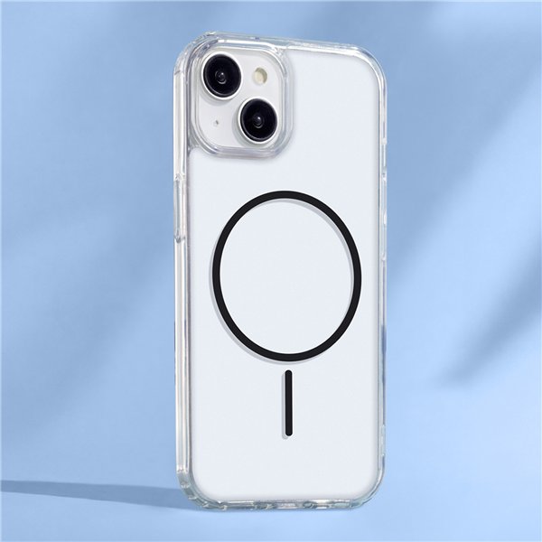 Anti Shock Thin Mag case for iPhone 15 Pro Max 6,7&quot black