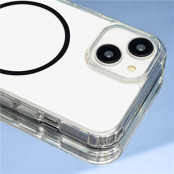 Anti Shock Thin Mag case for iPhone 15 Pro Max 6,7&quot black