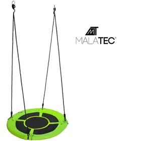 Swing stork's nest 100cm green-black 23514
