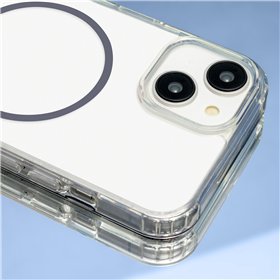 Anti Shock Thin Mag case for iPhone 15 6,1&quot grey