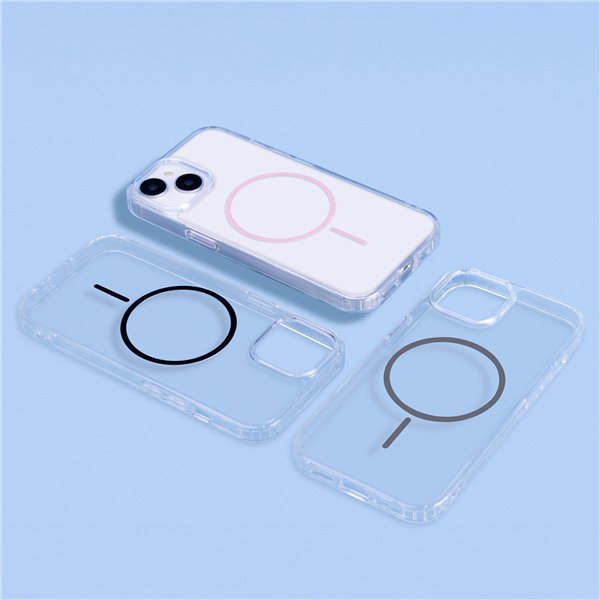 Anti Shock Thin Mag case for iPhone 13 Pro Max 6,7" pink