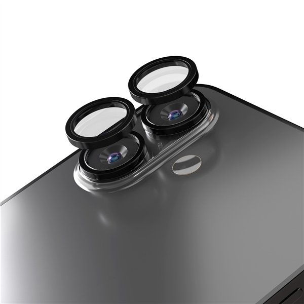 Etteri camera lens protector for iPhone 16 / 16 Plus black