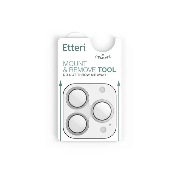 Etteri camera lens protector for iPhone 16 Pro / 16 Pro Max titanium