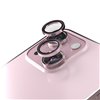Etteri camera lens protector for iPhone 15 / 15 Plus pink