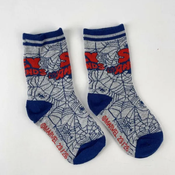 Sukat Spidey Sininen 5 paria