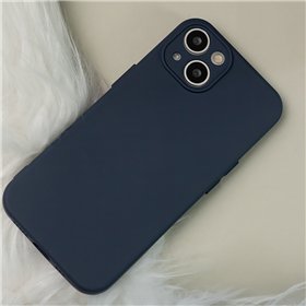 Silicon Box case for iPhone 17 Pro 6,3&quot dark blue