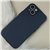 Silicon Box case for iPhone 17 Pro 6,3&quot dark blue
