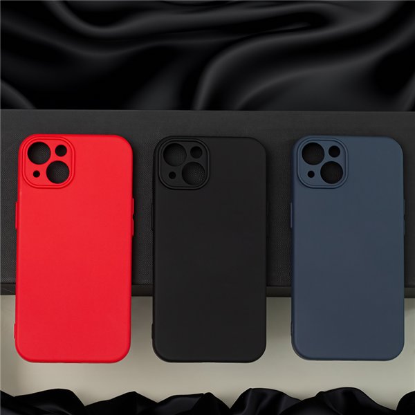 Silicon Box case for iPhone 17 6,3&quot red