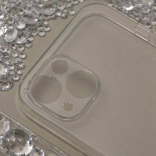 Slim 2 mm Box case for iPhone 17 Pro 6,3&quot transparent