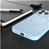 Glitter Thin Mag case for iPhone 17 6,3&quot blue