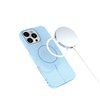 Glitter Thin Mag case for iPhone 17 Pro Max 6,9" blue