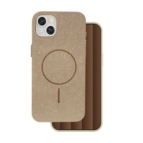 Glitter Thin Mag case for iPhone 17 Pro 6,3&quot brown