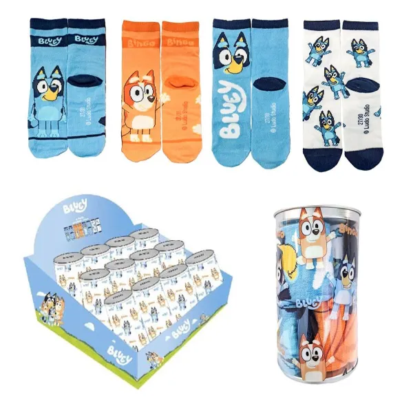 Sukat Bluey Monivärinen