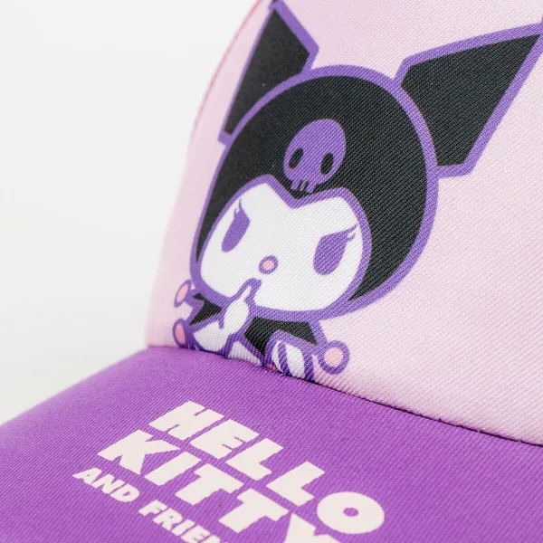 Laste nokamüts Hello Kitty Kuromi  Lilla