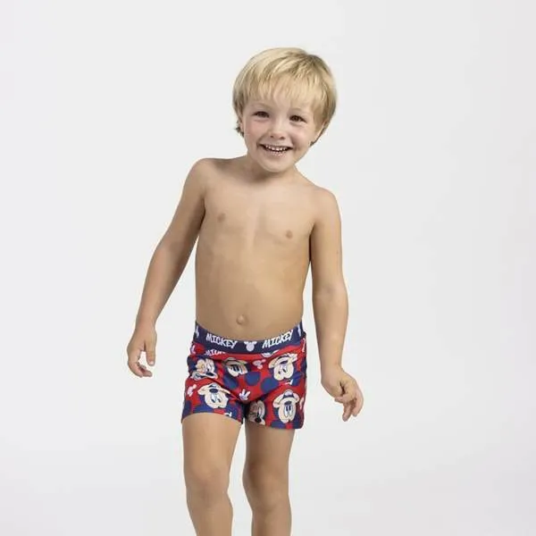 Ujumisriided, laste Mickey Mouse Punane
