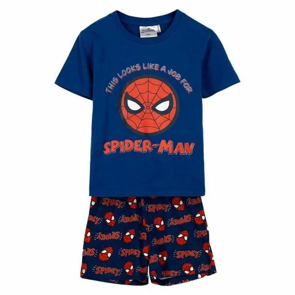 Pižama Vaikiškas Spider-Man Mėlyna