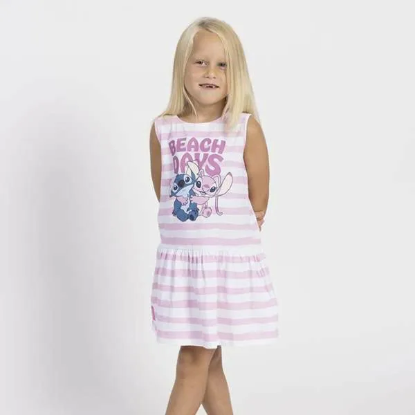 Платье Stitch Розовый девочка