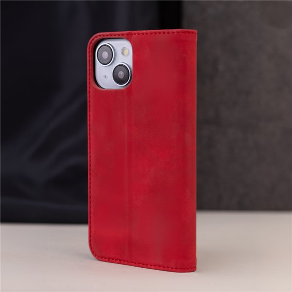 Smart Suede case for iPhone 17 6,3&quot red