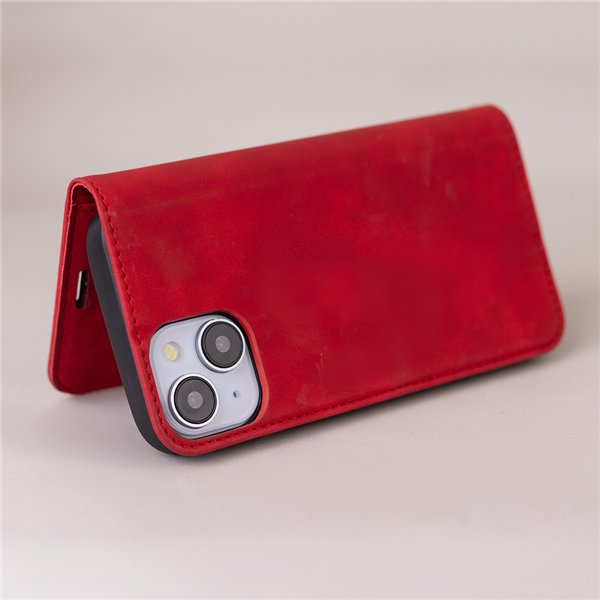 Smart Suede case for iPhone 17 Pro Max 6,9&quot red
