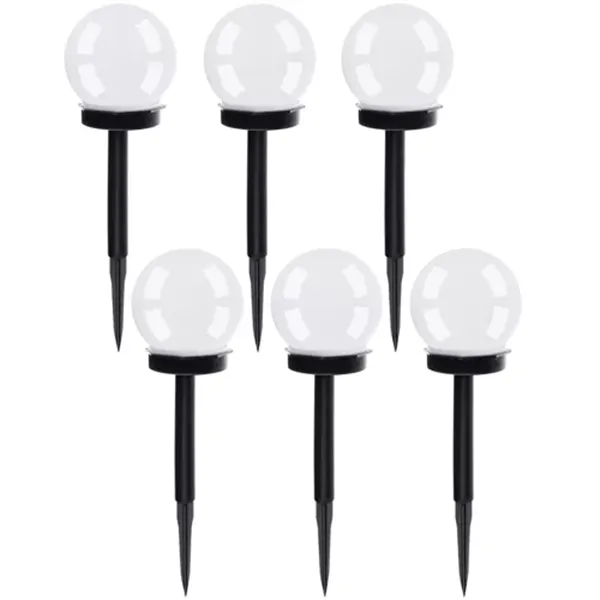 Solar garden lamp - ball set of 6 pcs. 23562