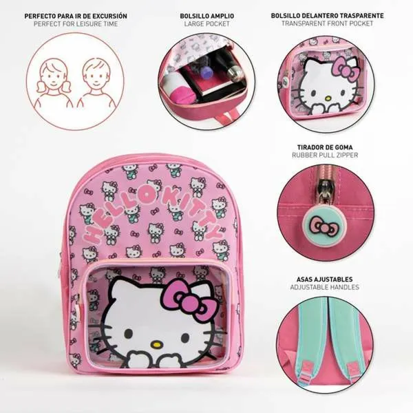 Skolas soma Hello Kitty Rozā