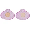 Set of fruits vegetables wooden cutting board Z23543