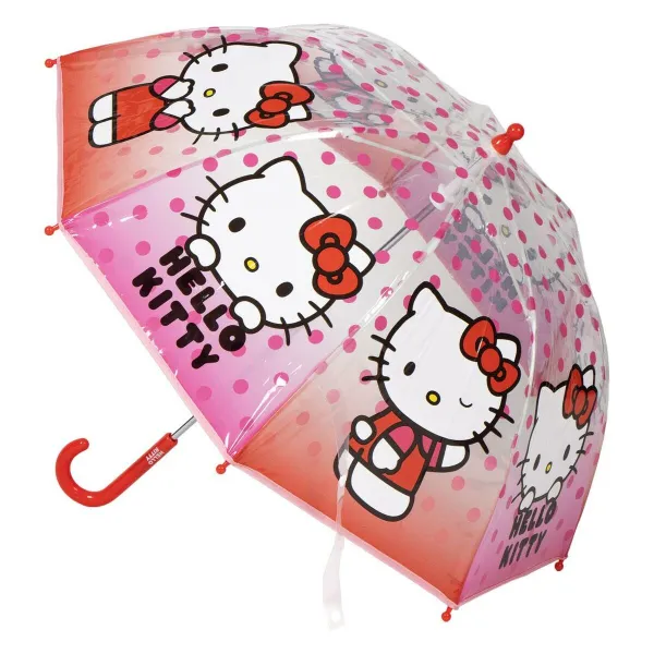 Lietussargs Hello Kitty Rozā 45 cm Ø 45 cm