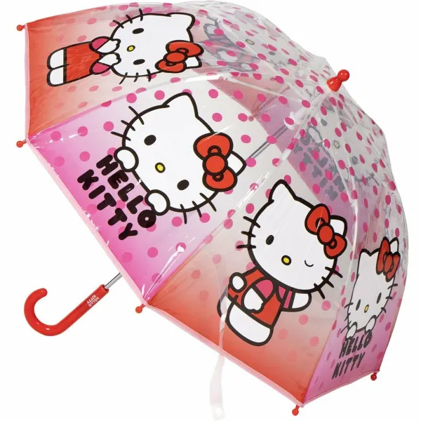 Lietussargs Hello Kitty Rozā 45 cm Ø 45 cm