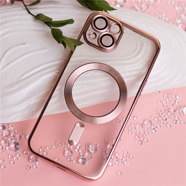Color Chrome Mag case for iPhone 17 Air 6,6&quot rose gold