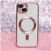 Color Chrome Mag case for iPhone 17 Air 6,6" rose gold