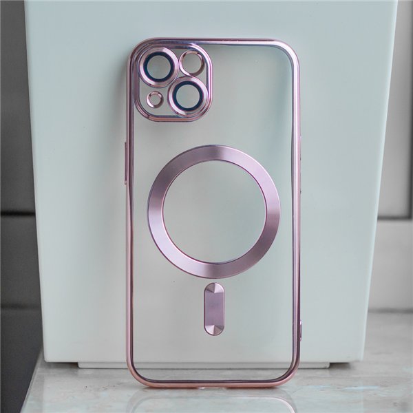 Color Chrome Mag case for iPhone 17 Air 6,6&quot rose gold