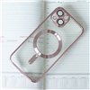 Color Chrome Mag case for iPhone 17 Air 6,6" rose gold