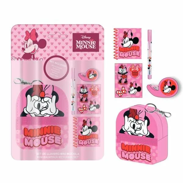 Stationery Set Minnie Mouse 5 Pieces