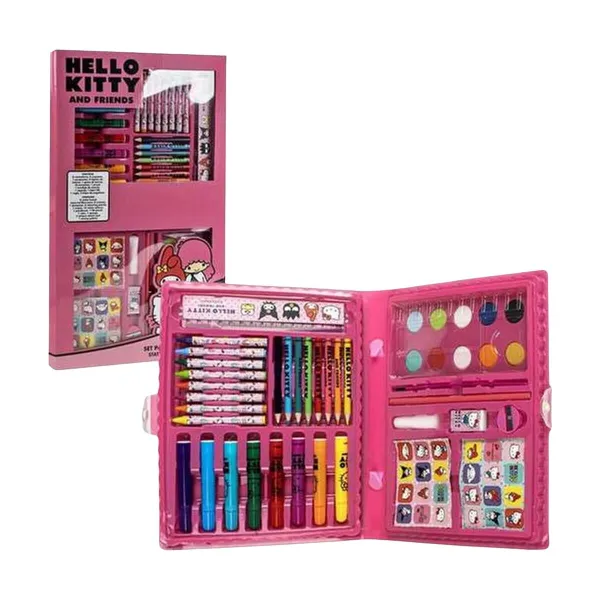 Kancelejas Komplekts Hello Kitty Balts