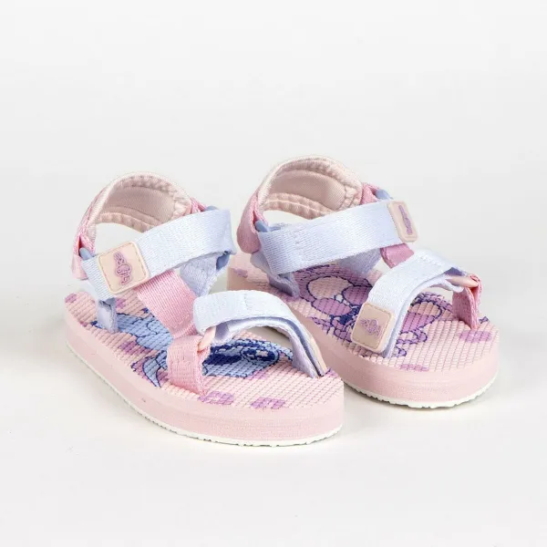 Bērnu sandaalit Stitch Rozā