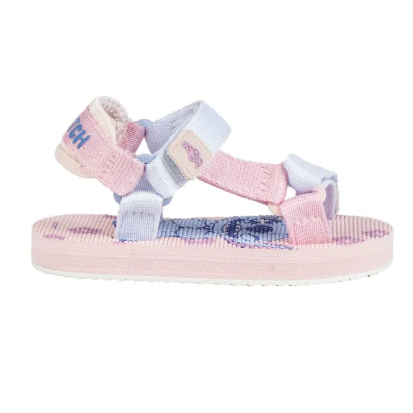 Bērnu sandaalit Stitch Rozā