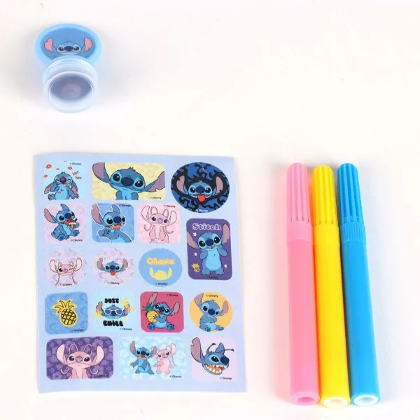 Stationery Set Stitch Multicolour 8 Pieces