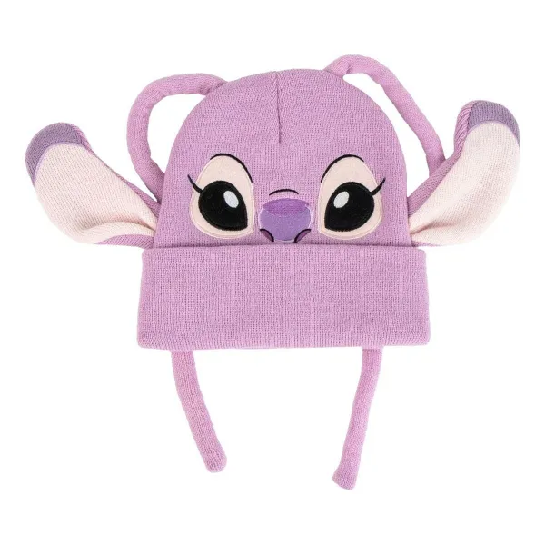 Laste nokamüts Stitch Roosa