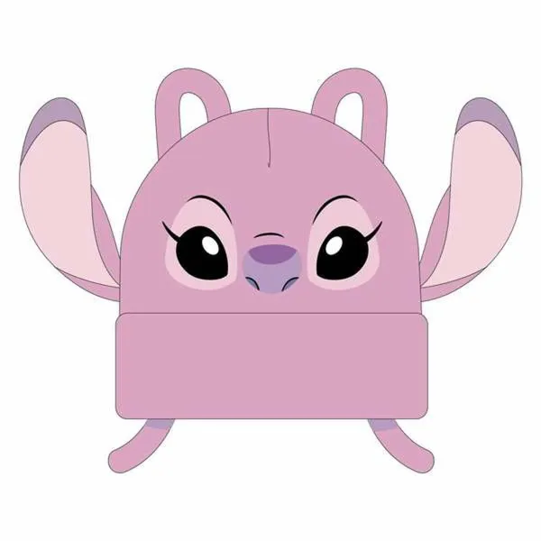 Laste nokamüts Stitch Roosa