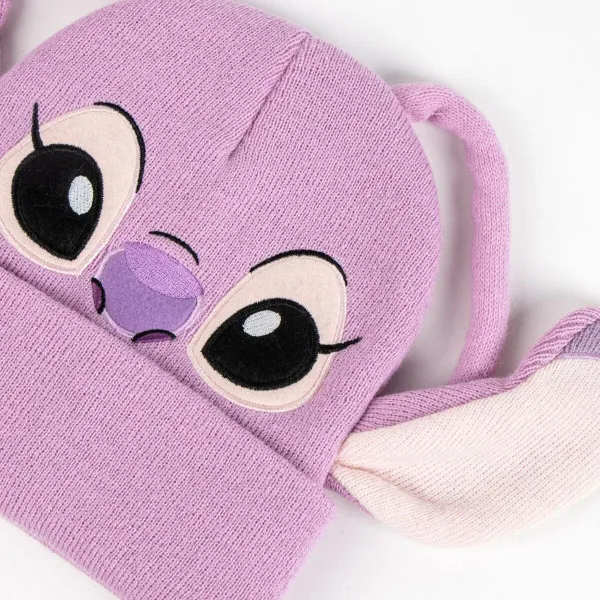 Laste nokamüts Stitch Roosa