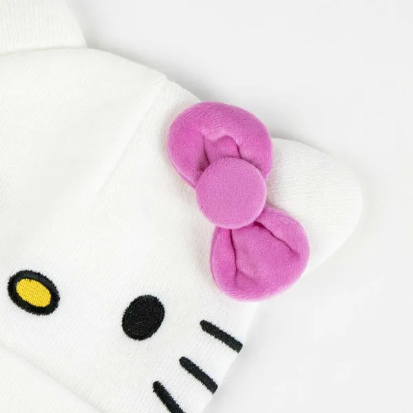 Laste müts Hello Kitty Valge