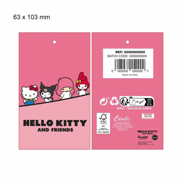 Laste müts Hello Kitty black