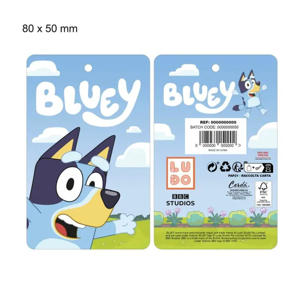 Child Cap Bluey Blue