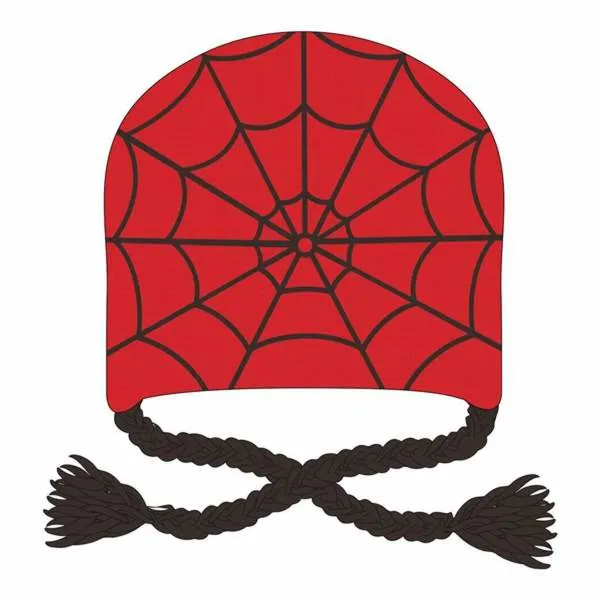 Laste nokamüts Spider-Man Punane