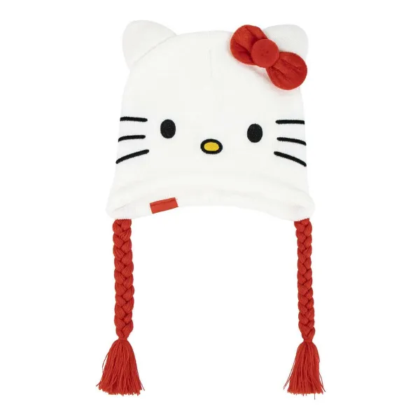 Child Cap Hello Kitty White