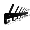 Wall hanger (17 hooks) - black