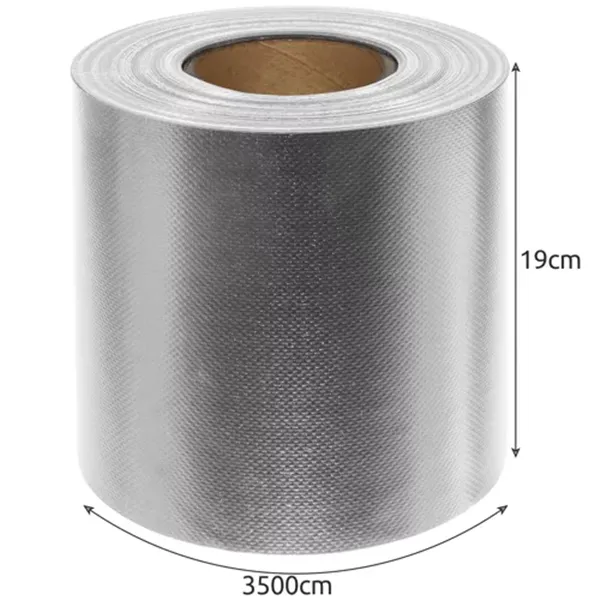 Aitausnauha 19cmx35m 630g/m2 harmaa 23704